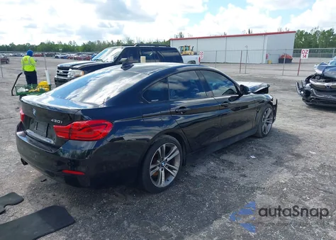 2018 BMW 430I Gran Coupe z USA, uszkodzony, nr VIN WBA4J1C55JBG80172